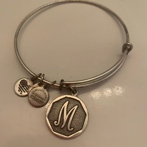 Alex and Ani initial bracelet. M.